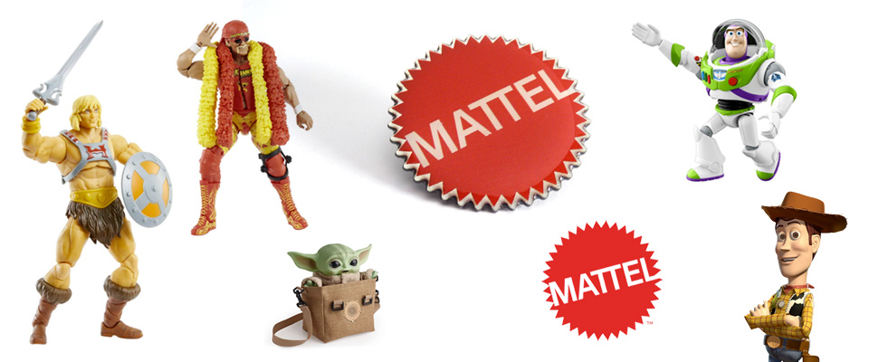 Premium printed pins for Mattel